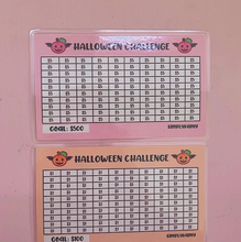 Load image into Gallery viewer, Halloween 100 and 500 dollar Savings Challenge