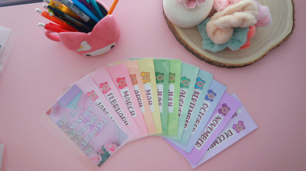 Magical Bow Monthly Savings Challenge $1k, $5k, and $10k
