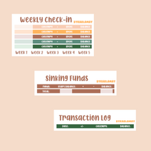 Load image into Gallery viewer, Z 2023 August Budget | Check-in | Trackers
