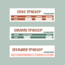 Load image into Gallery viewer, Z 2023 November Budget | Check-in | Trackers
