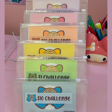 Load image into Gallery viewer, SAVINGS CHALLENGE MAGICAL BOW | A6 ZIPLOC CASH ENVELOPE
