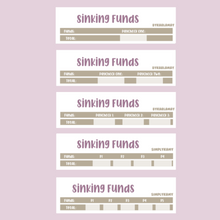 Load image into Gallery viewer, Z 2023 September Expenses | Saving Challenge | Sinking Funds P1-P5
