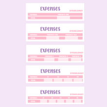 Load image into Gallery viewer, Z 2023 April Expenses | Saving Challenge | Sinking Funds P1-P5
