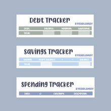 Load image into Gallery viewer, Z 2023 January Budget | Check-in | Trackers
