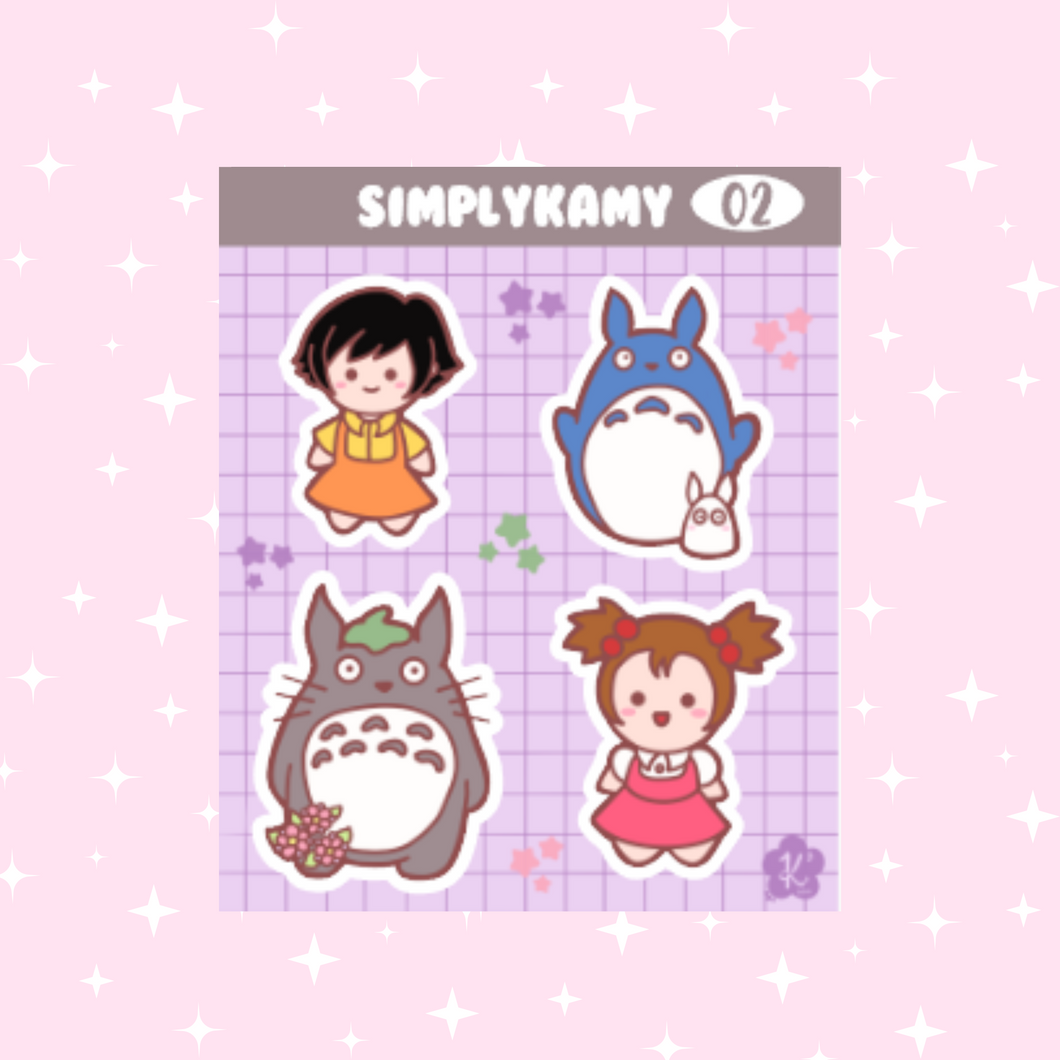 STICKER SHEET | Totoro