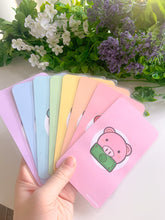 Load image into Gallery viewer, PIG LAMINATED BUDGET TRACKERS | PLEASE READ DESCRIPTION FIRST
