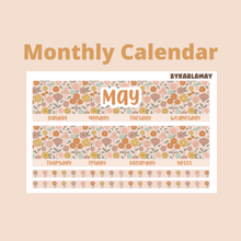 Load image into Gallery viewer, Z 2023 May Monthly Calendar | Add on | Bill Due (7x9)
