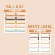 Load image into Gallery viewer, Z 2023 May Monthly Calendar | Add on | Bill Due (7x9)

